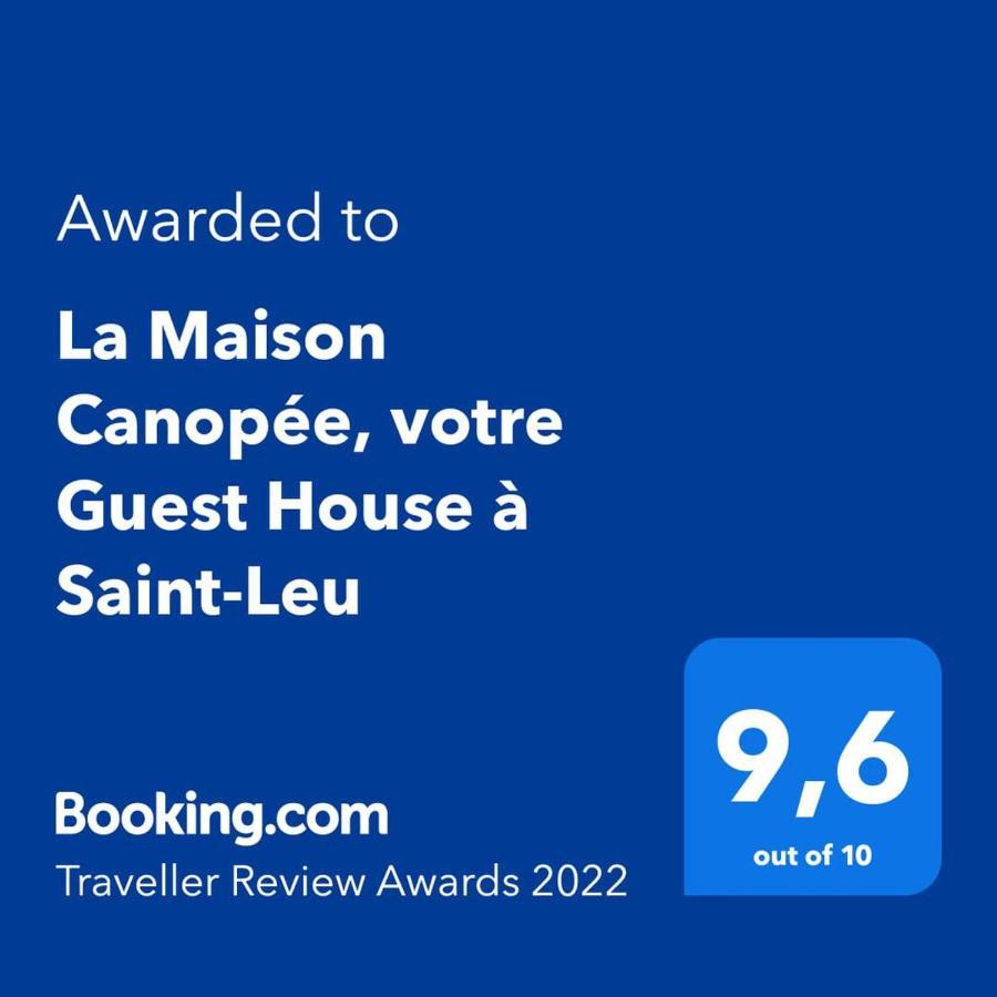 La Maison Canopee, Votre Guest House A Saint-Leu Exterior foto